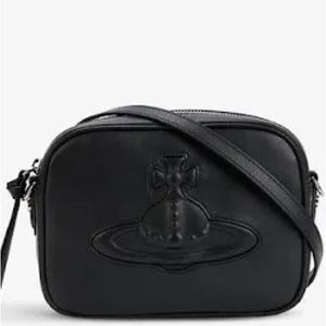 Vivienne Westwood black Orb Camera Bag
